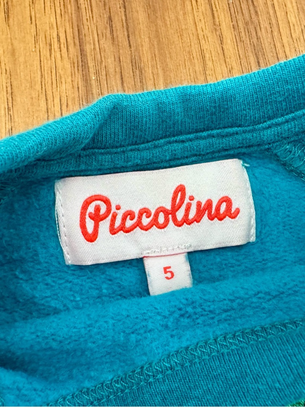 Piccolina Frida Kahlo Teal Appliqué Trailblazer Sweatshirt - Picture 4 of 6